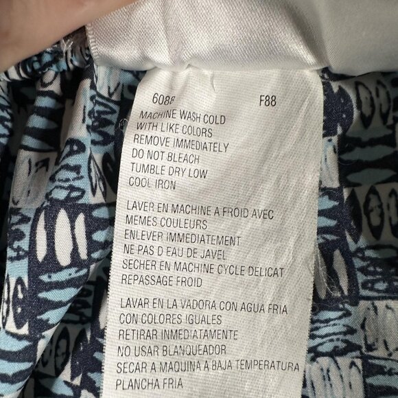 Adidas Pants Mens XL Track Athletic Drawstring Abstract Pattern Pockets Zip Ankl - Picture 7 of 13